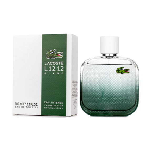 LACOSTE "L.12.12 BLANC INTENSE" - EAU DE TOILETTE 100ML