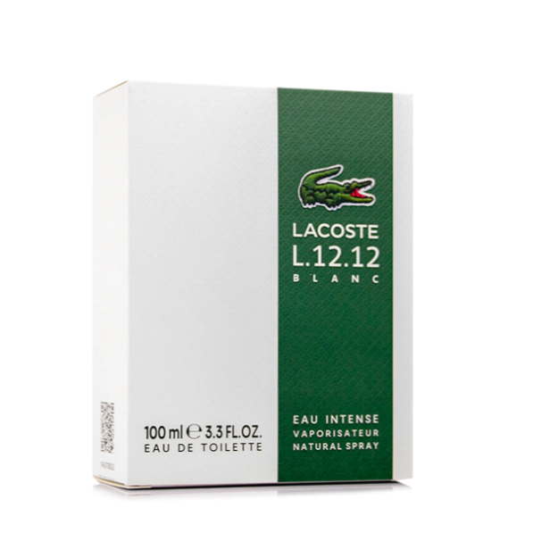 LACOSTE "L.12.12 BLANC INTENSE" - EAU DE TOILETTE 100ML