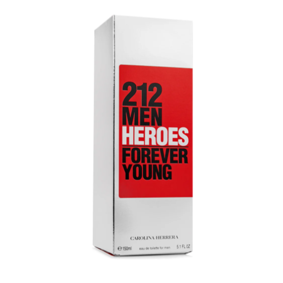 CAROLINA HERRERA "212 MEN HEROES" - EAU DE TOILETTE 125ML