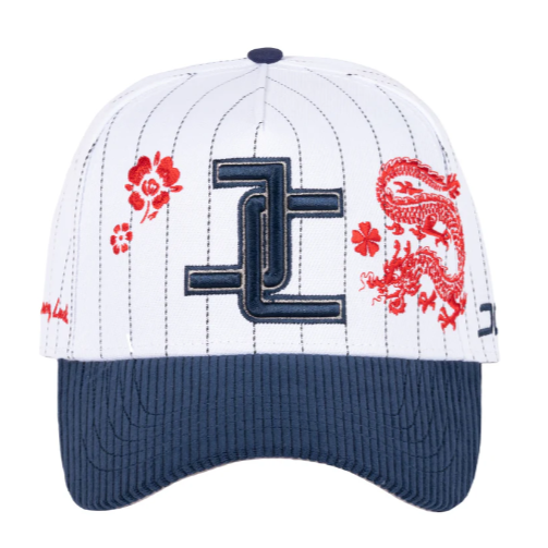 JC HATS "DRAGON WHITE NAVY"