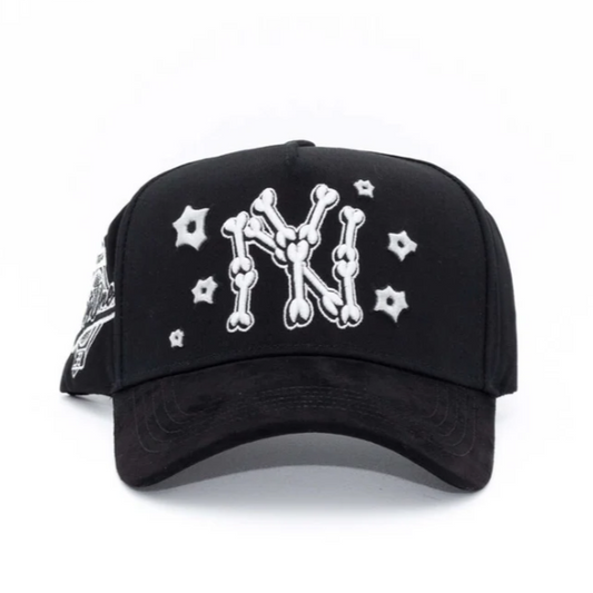 THIRTY ONE HATS "NY BONES BLACK"