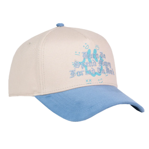 JC HATS "SPEND MONEY GRAY BLUE"