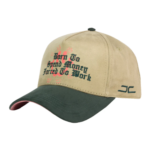 JC HATS "SPEND MONEY GREEN"