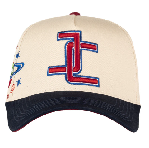 JC HATS "PARADISE BEIGE NAVY"