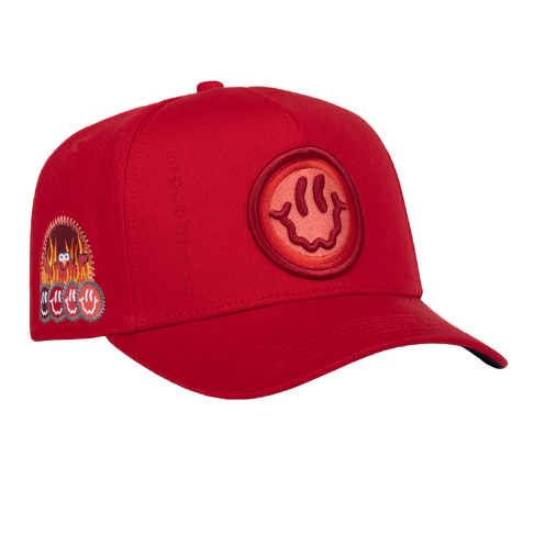 JC HATS "BEAUTIFUL DISASTER RED"