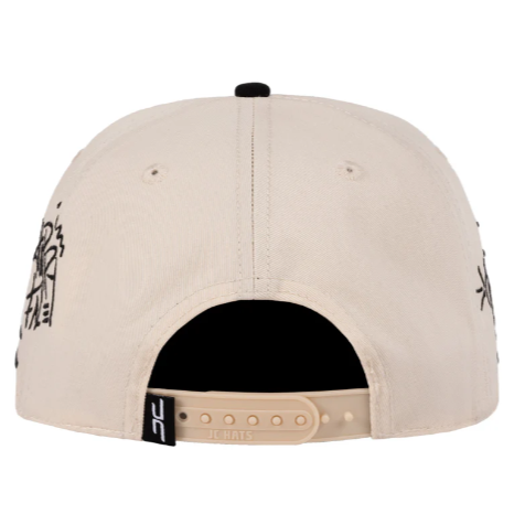 JC HATS "HAPPY FACE BEIGE"